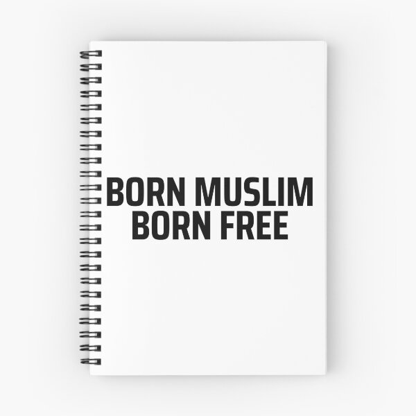 Item preview, born muslim quote islamic art quotes 5 designed and sold by EfenDesign.