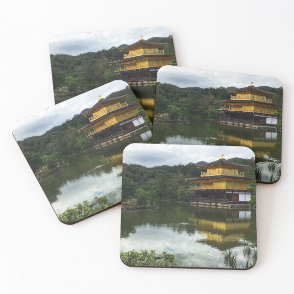 Item preview, Kinkaku-ji, Template of the Golden Pavilion designed and sold by MarksonPrints.