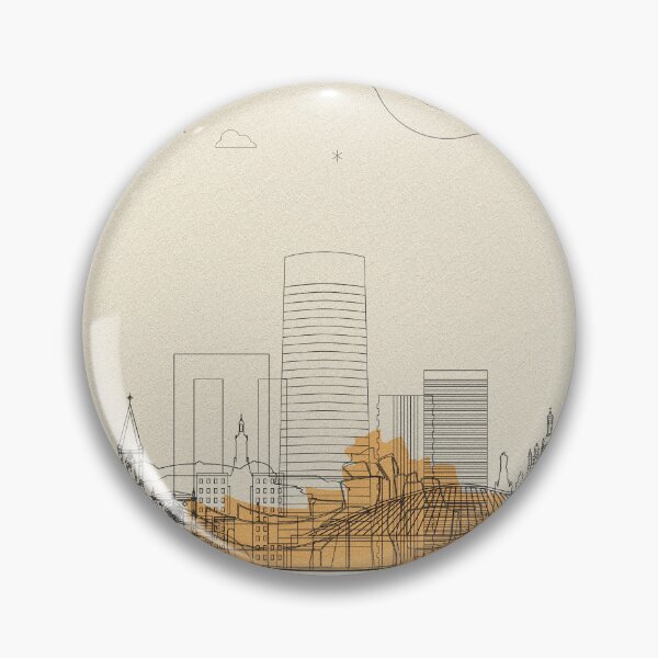 Item preview, Abstract City Posters: Bilbao, Spain designed and sold by A Deniz Akerman.