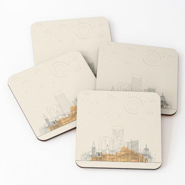 Item preview, Abstract City Posters: Bilbao, Spain designed and sold by A Deniz Akerman.