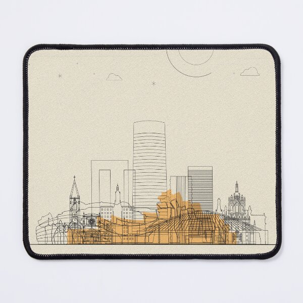 Item preview, Abstract City Posters: Bilbao, Spain designed and sold by A Deniz Akerman.