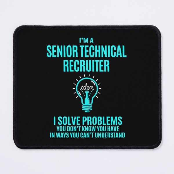 Artikelvorschau, Senior Technical Recruiter T-Shirt - Ich löse Problem-Geschenkartikel-T-Stück entworfen und verkauft von averiarnol.