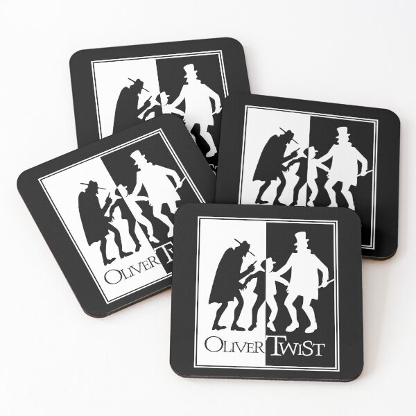 Item preview, OLIVER TWIST : By Charles Dickens Vintage Silhouette Abstract Print  designed and sold by posterbobs.