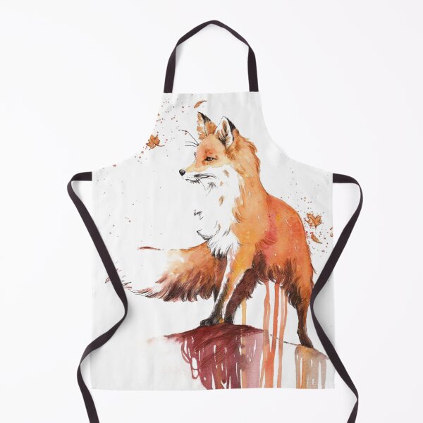 Aperçu de l'œuvre peinture de renard orange créée et vendue par RedShop24.