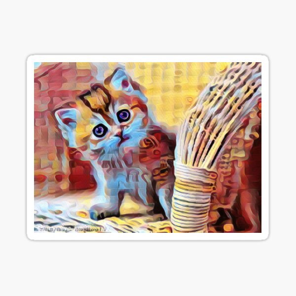 Aperçu de l'œuvre chat créée et vendue par DanaIrik.