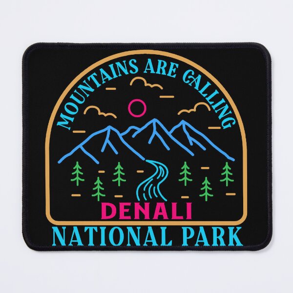 Item preview, Denali national park - lineart designed and sold by Nature-mark.