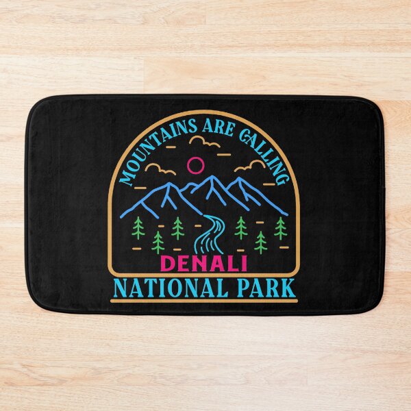 Item preview, Denali national park - lineart designed and sold by Nature-mark.