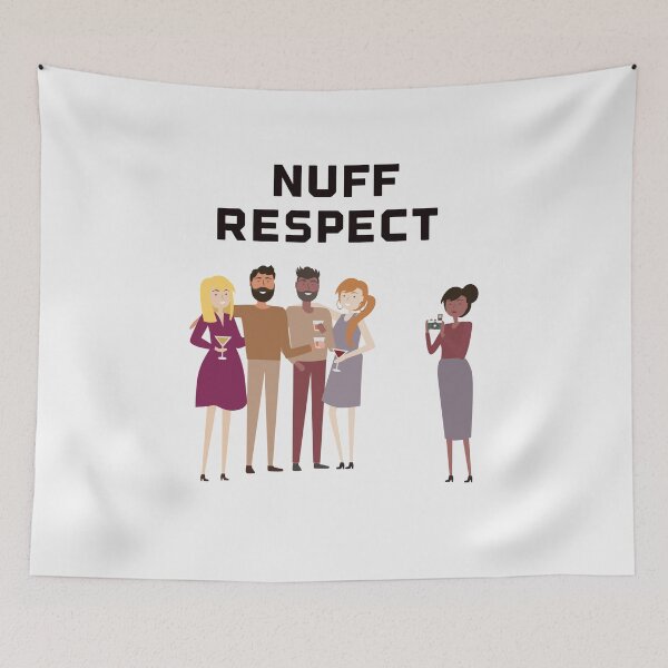 Item preview, Copy of Copy of Copy of Copy of Copy of Nuff Respect designed and sold by ZubiyaArt.