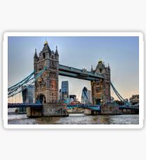Tower Bridge And The City 2 - HDR Sticker
