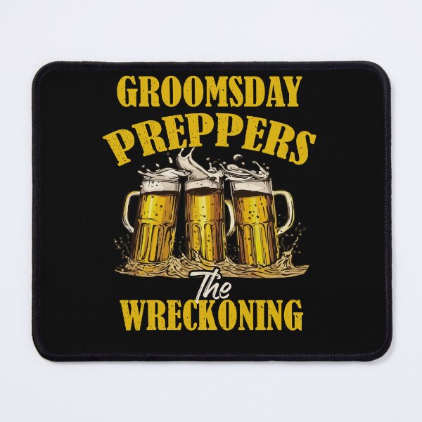 Item preview, Grooms Day Funny Bachelor Party designed and sold by Dressed For Duty.