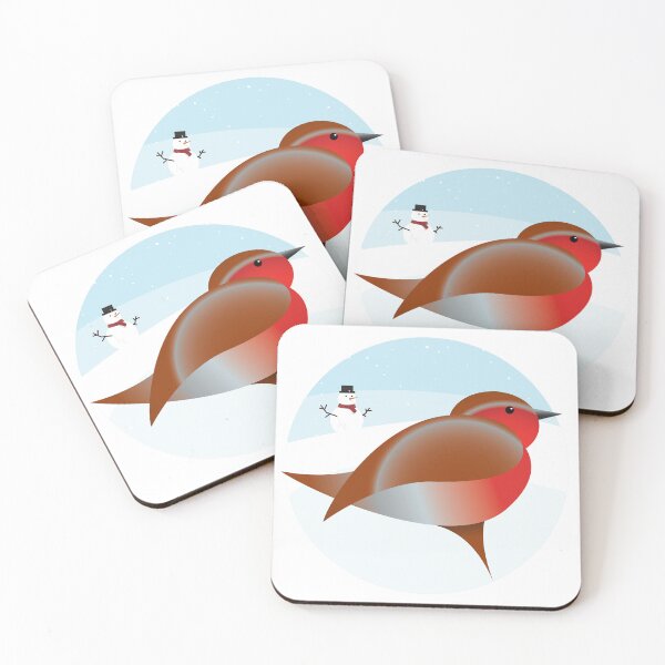 Item preview, Cute garden birdies: snowman designed and sold by Ricogfx.