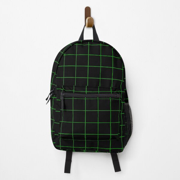 Item preview, Black and green hacker grid designed and sold by rodentpad.