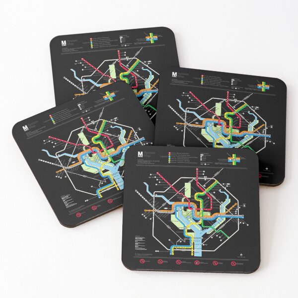 Item preview, Washington DC Metro Map Silver Line  designed and sold by KaiMasteo.