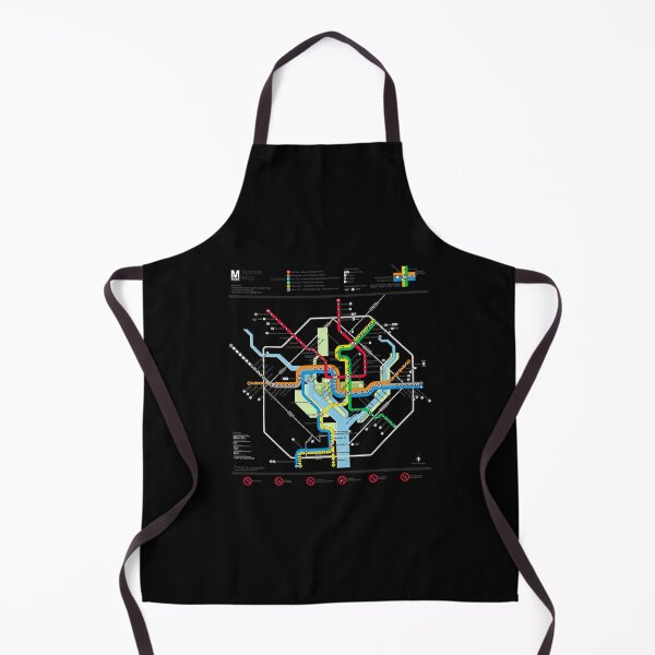 Item preview, Washington DC Metro Map Silver Line designed and sold by KaiMasteo.