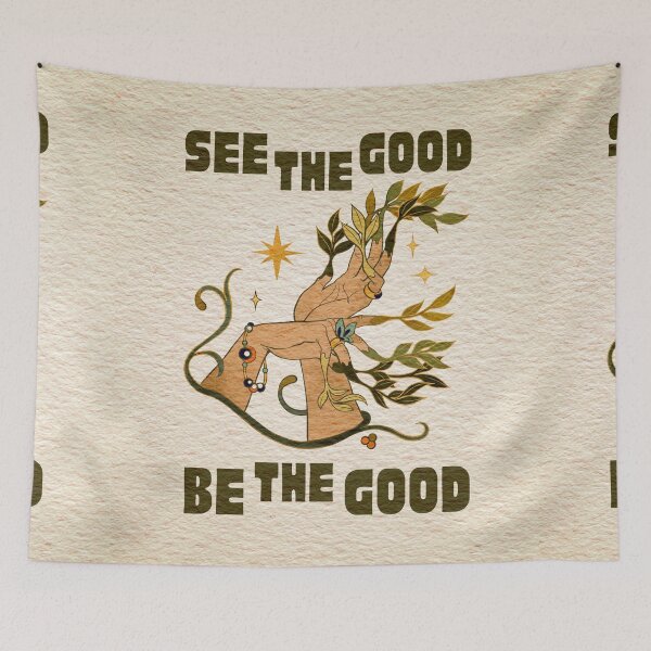 Item preview, See the good Be the Good | Spiritual Motivation designed and sold by LostTraveller.