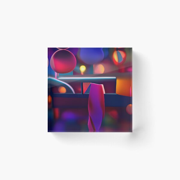 Item preview, 3d Pigmented Lighting neon design designed and sold by CLoudyHermit.