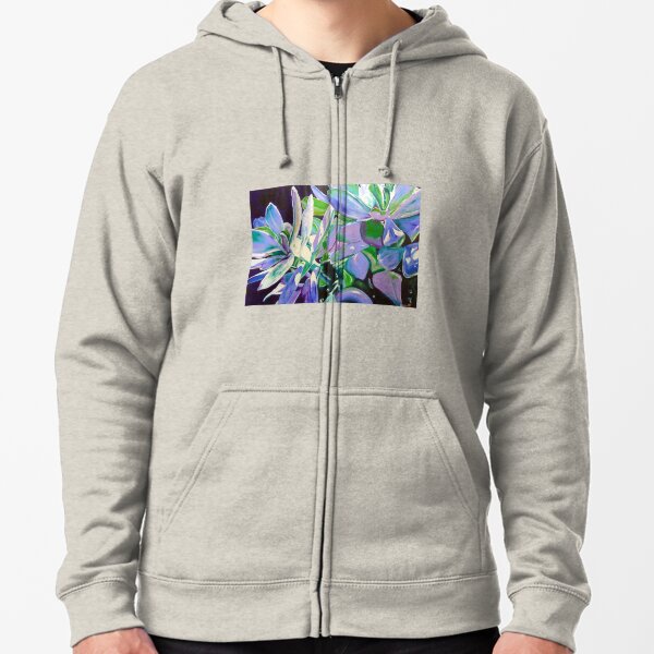 Cotyledon Orbiculata Beta Zipped Hoodie