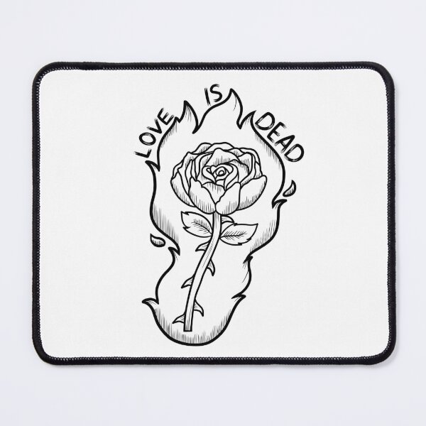 Item preview, Love Is Dead (Black) designed and sold by FennecLoaf.