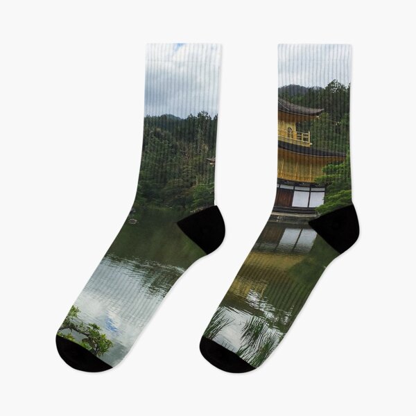 Item preview, Kinkaku-ji, Template of the Golden Pavilion designed and sold by MarksonPrints.