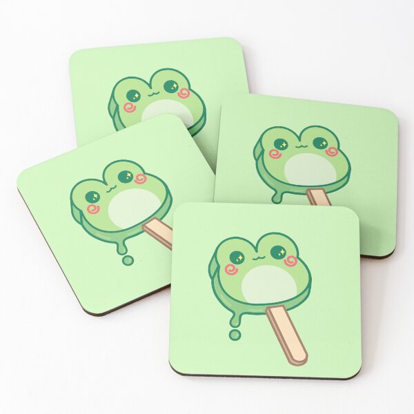 Item preview, cute frog popsicle designed and sold by dorisnoemi.