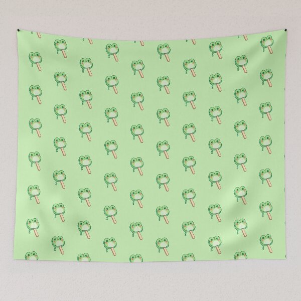 Item preview, cute frog popsicle designed and sold by dorisnoemi.