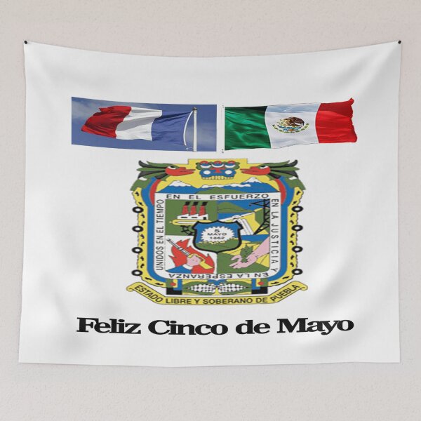 Item preview, Feliz Cinco de Mayo  - Happy 5th of May - Batalla de Puebla 1862 designed and sold by davidmurtagh.
