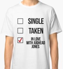 Camiseta clásica Soltero, Tomado, Enamorado de Jughead Jones