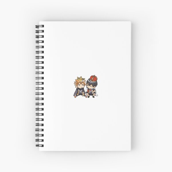 Chibi Haikyuu Spiral Notebook