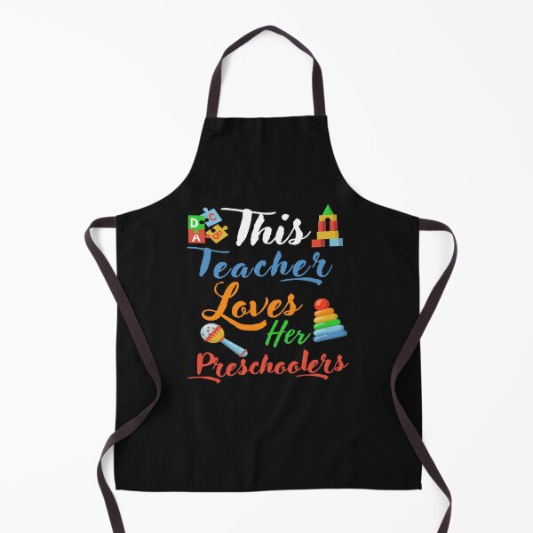 Item preview, This Teacher Loves Her Preschoolers designed and sold by adeleqo.