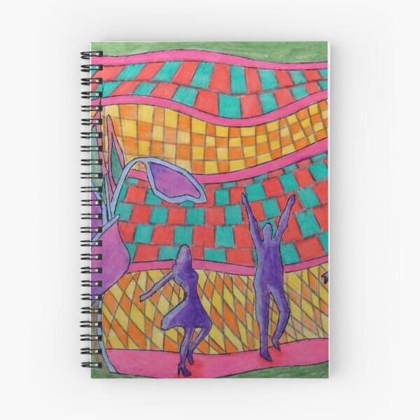 Item preview, 628 - PURPLE DANCERS - DAVE EDWARDS - COLOURED PENCILS - 2022 designed and sold by BLYTHART.