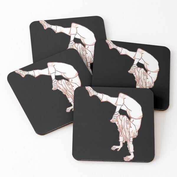 Item preview, pink stag handstand designed and sold by XXgooddeedXX.