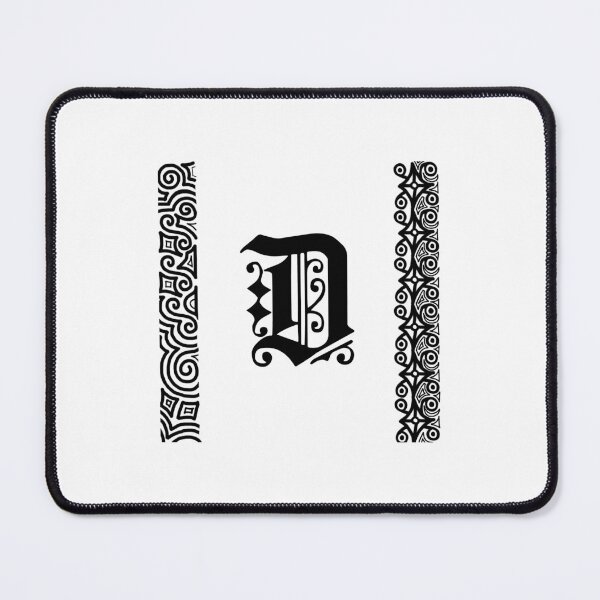 Artikelvorschau, Buchstabe D. entworfen und verkauft von Encie-Designs.