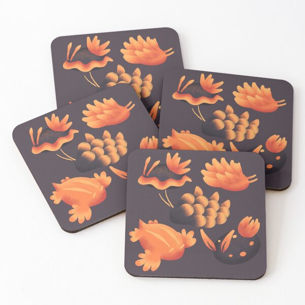 Item preview, Lava Nudibranch Sea Mochi Pack designed and sold by TheFlyingSeabug.