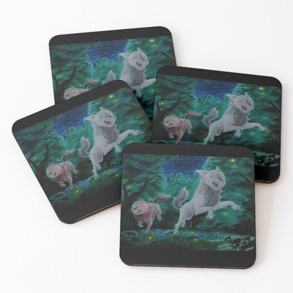 Item preview, Mehb and Robyn - Wolfwalkers  designed and sold by Lycoris ArtSpark.
