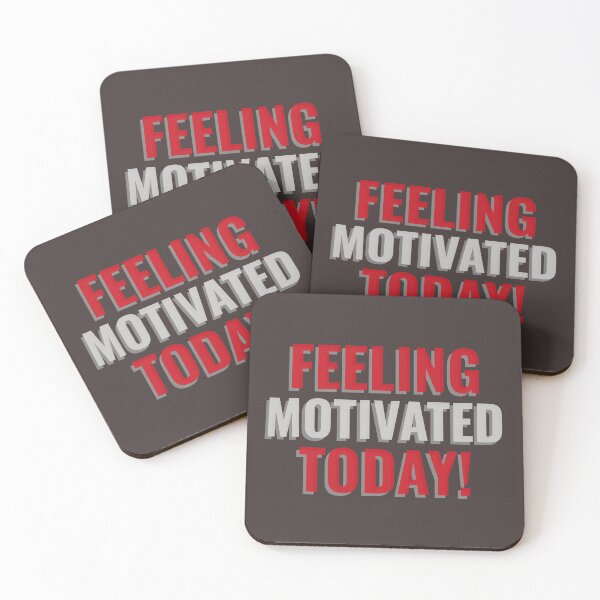 Item preview, FEELING MOTIVATED TODAY! Tshirt, mugs designed and sold by DoubleDSD.
