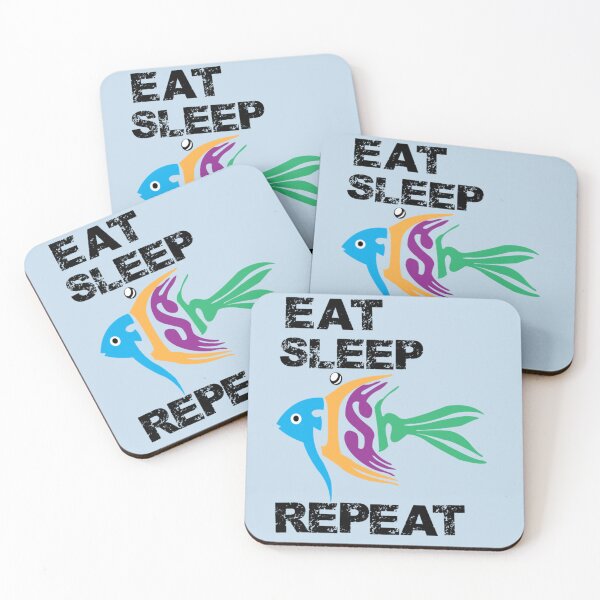 Item preview, Eat Sleep Fish Repeat   designed and sold by Junemontana.