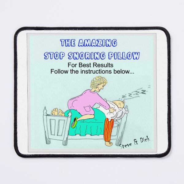 Item preview, Amazing Stop Snoring Pillow designed and sold by papacampbell.