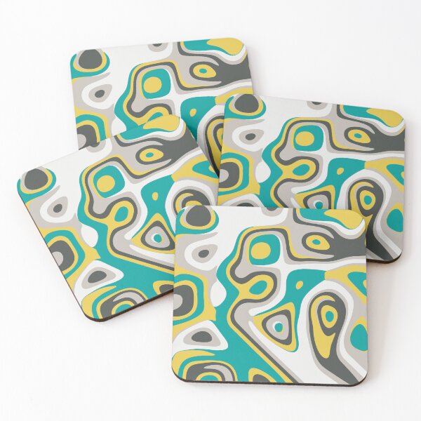 Item preview, "Bitchin' kitchen" wavy color palette designed and sold by rodentpad.