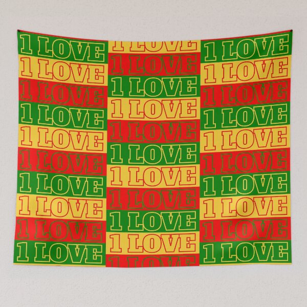 Item preview, ONE LOVE - RASTAFARI EDITIION designed and sold by HillTopView.