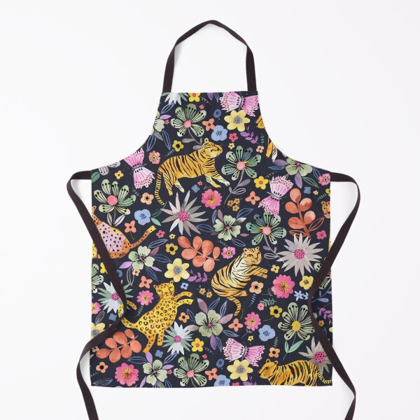 Item preview, Spring Cat Tigers and Flowers designed and sold by ninoladesign.