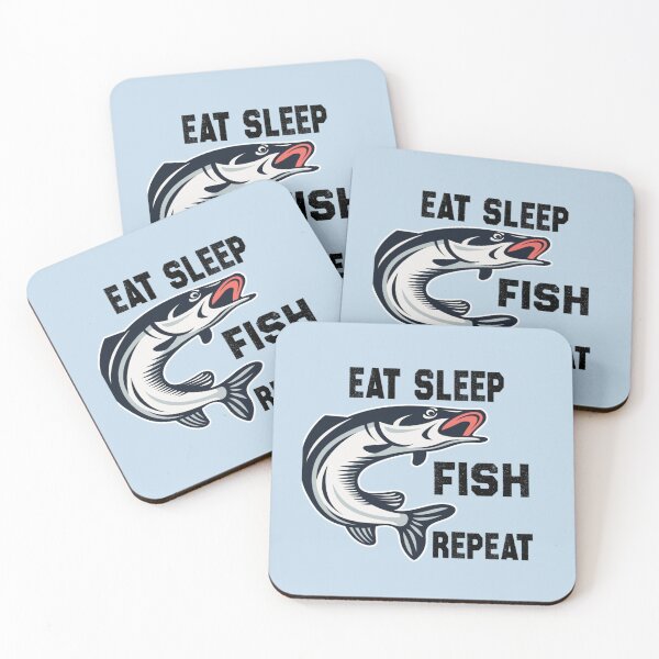 Item preview, Eat Sleep Fish Repeat   designed and sold by Junemontana.