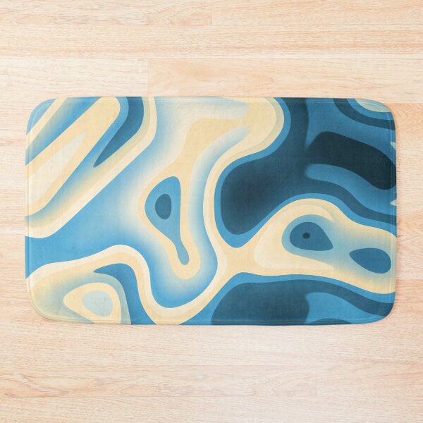 Item preview, "Beach house" wavy color palette designed and sold by rodentpad.