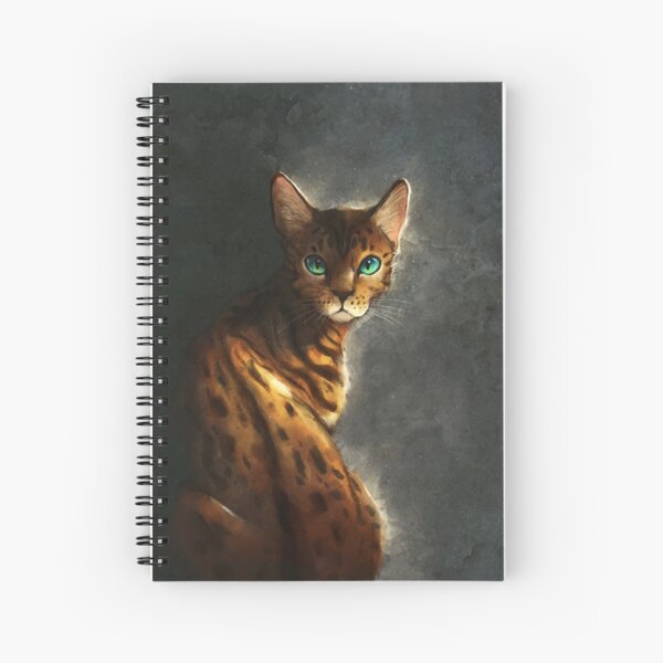 Bengal Cat Spiral Notebook