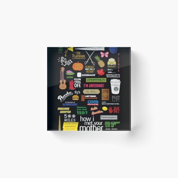 Item preview, How I Met Your Mother  HIMYM  TV Show  Collage designed and sold by MICHAEROB.