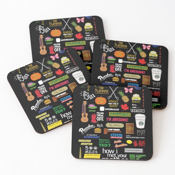 Item preview, How I Met Your Mother  HIMYM  TV Show  Collage designed and sold by MICHAEROB.