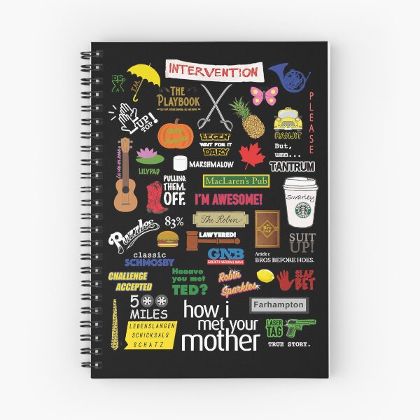 Item preview, How I Met Your Mother  HIMYM  TV Show  Collage designed and sold by MICHAEROB.