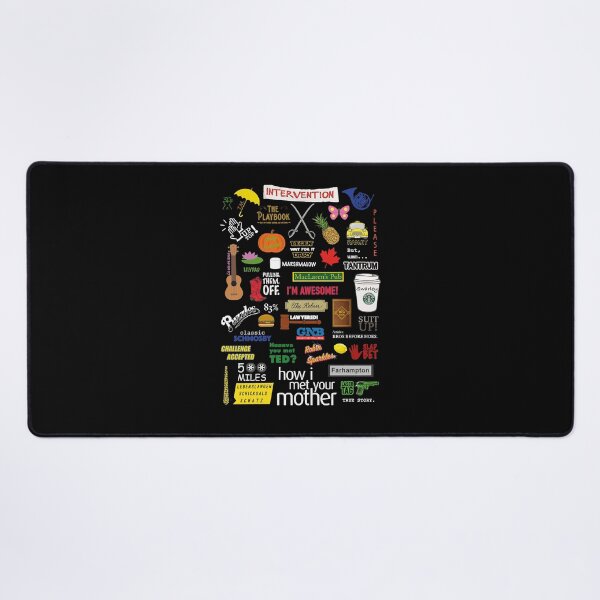 Item preview, How I Met Your Mother  HIMYM  TV Show  Collage designed and sold by MICHAEROB.