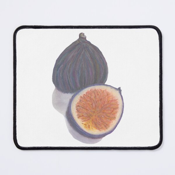 Item preview, figs, fruit, fruit, nature, drawing, bebicervin, pastel sec designed and sold by BebiCervin.