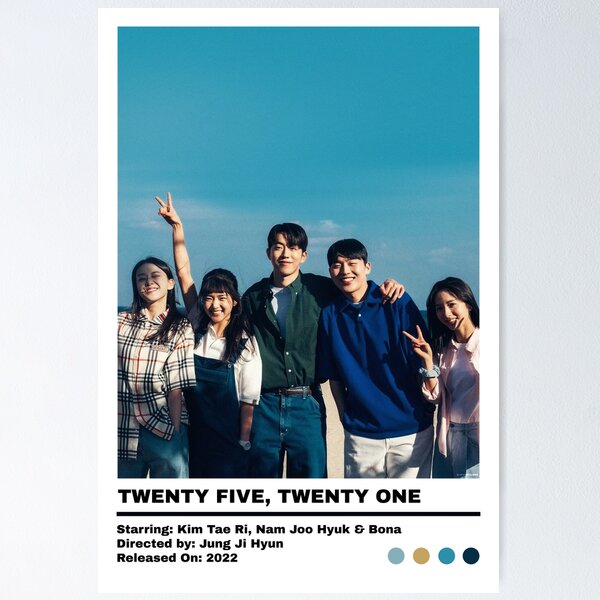 Item preview, Twenty Five Twenty One Minimalist Poster 2  designed and sold by euphoriclove.
