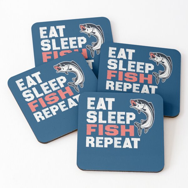 Item preview, Eat Sleep Fish Repeat     designed and sold by Junemontana.